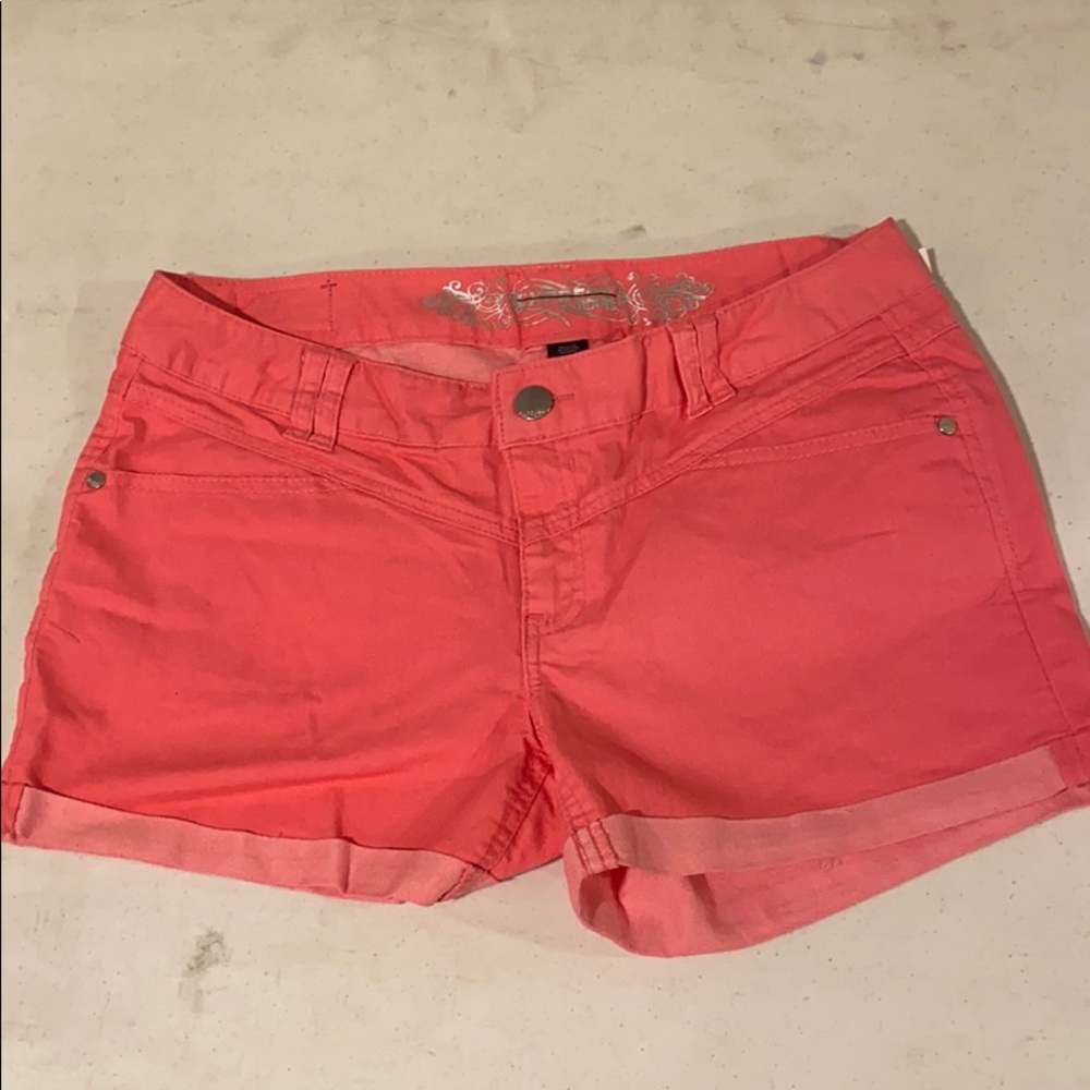 Hot pink express shorts